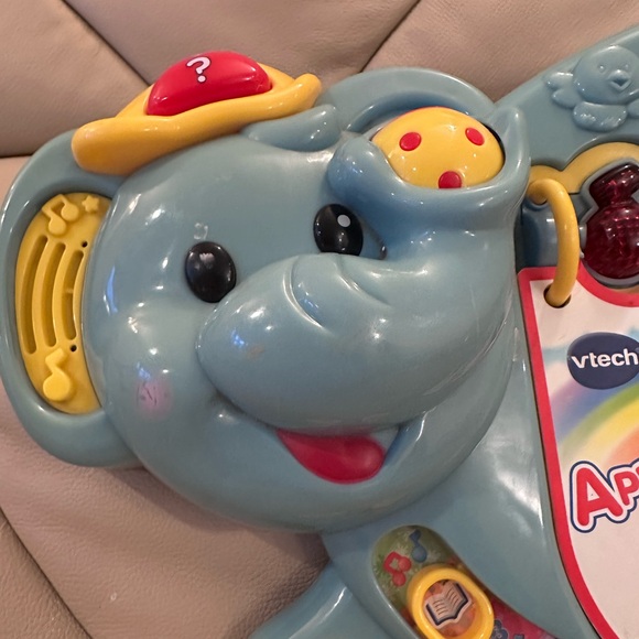 Vtech Touch and Teach Elephant Learning Educational Toy Numbers Alphabet Songs - Picture 6 of 11